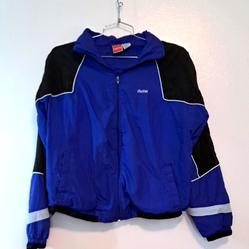Vintage Rawlings Jacket Large Nylon Lightweight